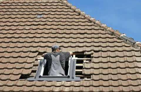 Pose de velux à Landrais